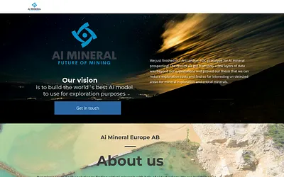 aimineral.se snapshot