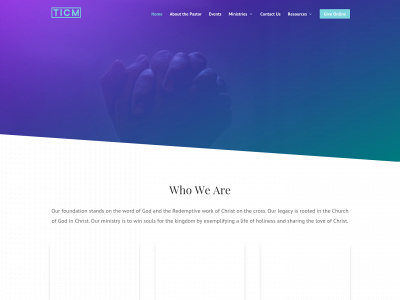 triumphantinchristministries.org snapshot