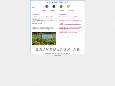 knivkultur.se snapshot