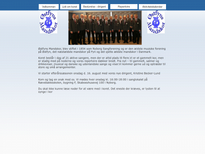 nyborgsangforening.dk snapshot