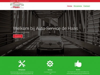 autoservicedehaas.nl snapshot