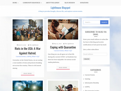 thelighthouseblog.net snapshot