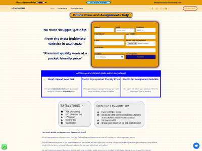 classassignmentshelp.com snapshot