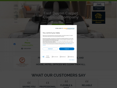 eastdevoncarpetcleaners.co.uk snapshot