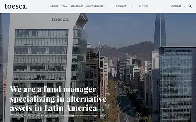 toesca.com snapshot