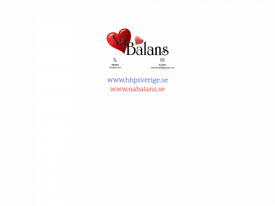 nåbalans.se snapshot