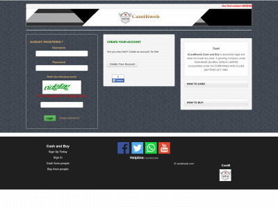 www.candbweb.com snapshot