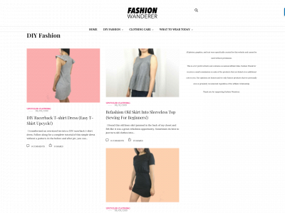 fashionwanderer.com snapshot