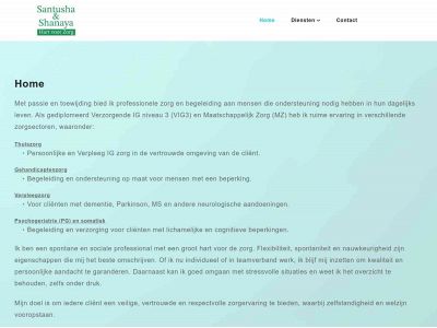 santusha-hartvoorzorg.nl snapshot