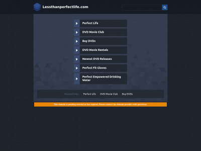 lessthanperfectlife.com snapshot