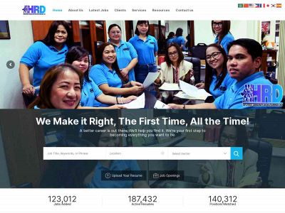 hrdemployment.com snapshot