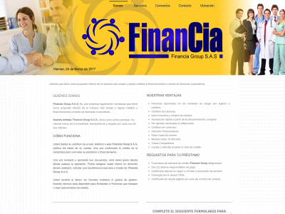 companiafinancia.com snapshot