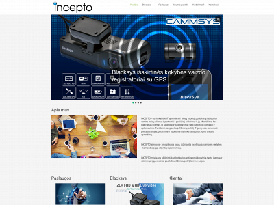 incepto.lt snapshot