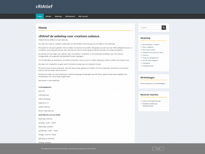 criatief.be snapshot