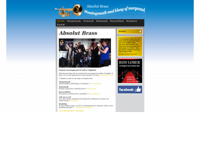 absolutbrass.dk snapshot