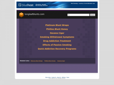 longleafblunts.com snapshot
