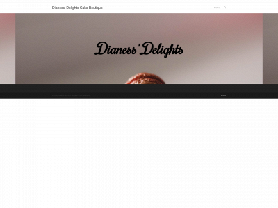 dianessdelights.com snapshot