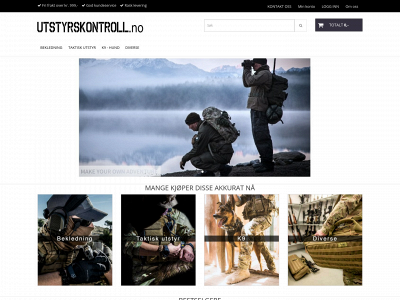utstyrskontroll.no snapshot