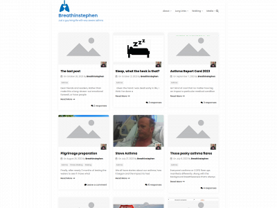 breathinstephen.com snapshot