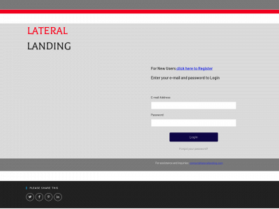 laterallanding.com snapshot