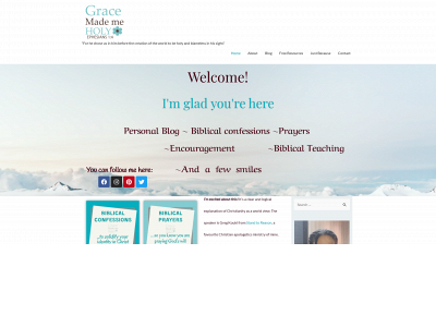 gracemademeholy.com snapshot