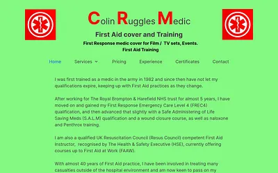 crmedic.co.uk snapshot
