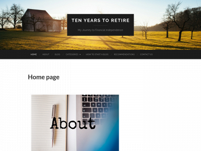 tenyearstoretire.com snapshot