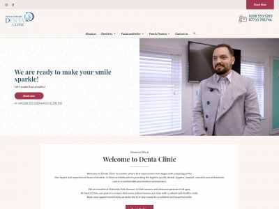 dentaclinic.co.uk snapshot