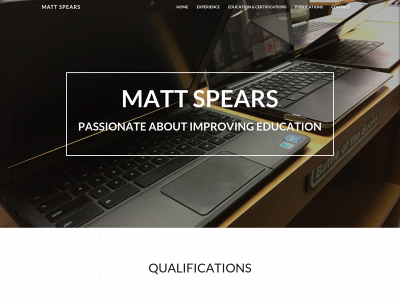 mattspears.net snapshot