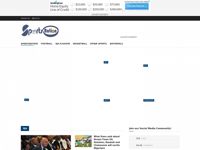 sportsration.com snapshot