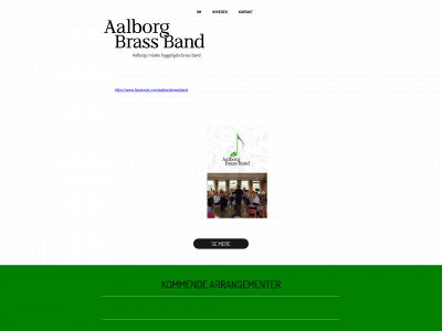aalborgbrassband.dk snapshot