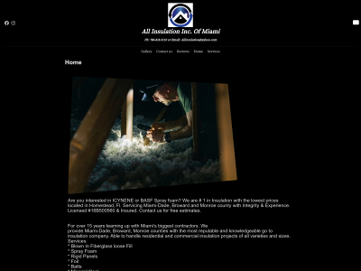 allinsulationinc.net snapshot