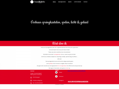 soundflight.be snapshot