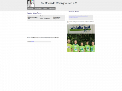 svrochaderoedinghausen.de snapshot