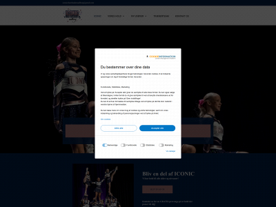 iconiccheerleadersaalborg.dk snapshot