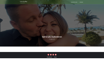 pernilleogmikkelsbryllup.dk snapshot