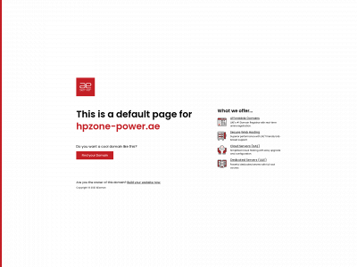 hpzone-power.ae snapshot
