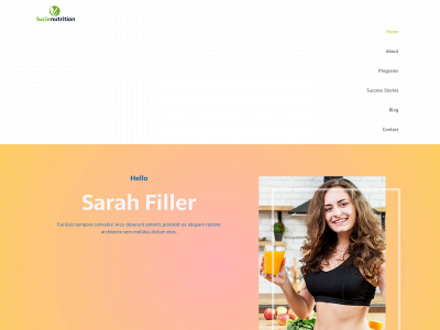 sarahfiller.com snapshot