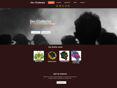 devchatterjea.com snapshot