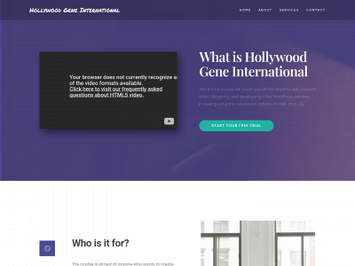 thehollywoodgene.com snapshot