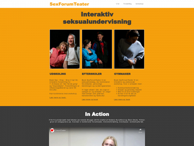 sexforumteater.dk snapshot