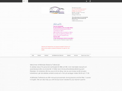 molndalstrafikskola.se snapshot