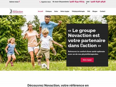 novaction.ca snapshot