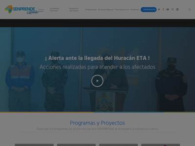 senprende.hn snapshot