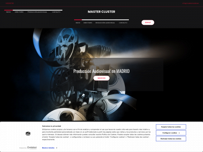 www.mastercluster.es snapshot
