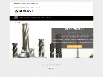 newcarve.com snapshot