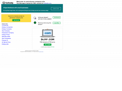 petroleum-company.site snapshot