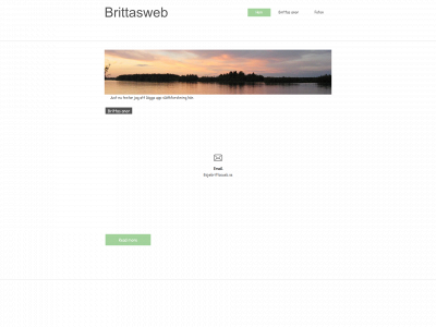 brittasweb.se snapshot