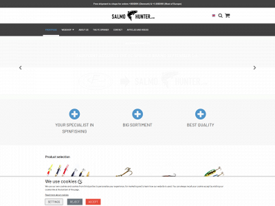 salmo-hunter.com snapshot
