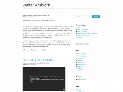 walterambjorn.se snapshot